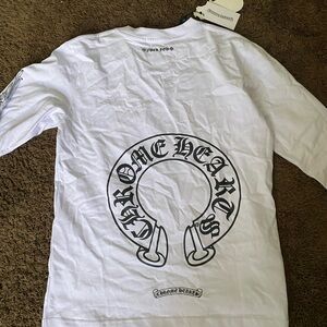 Chrome heart long sleeve shirt